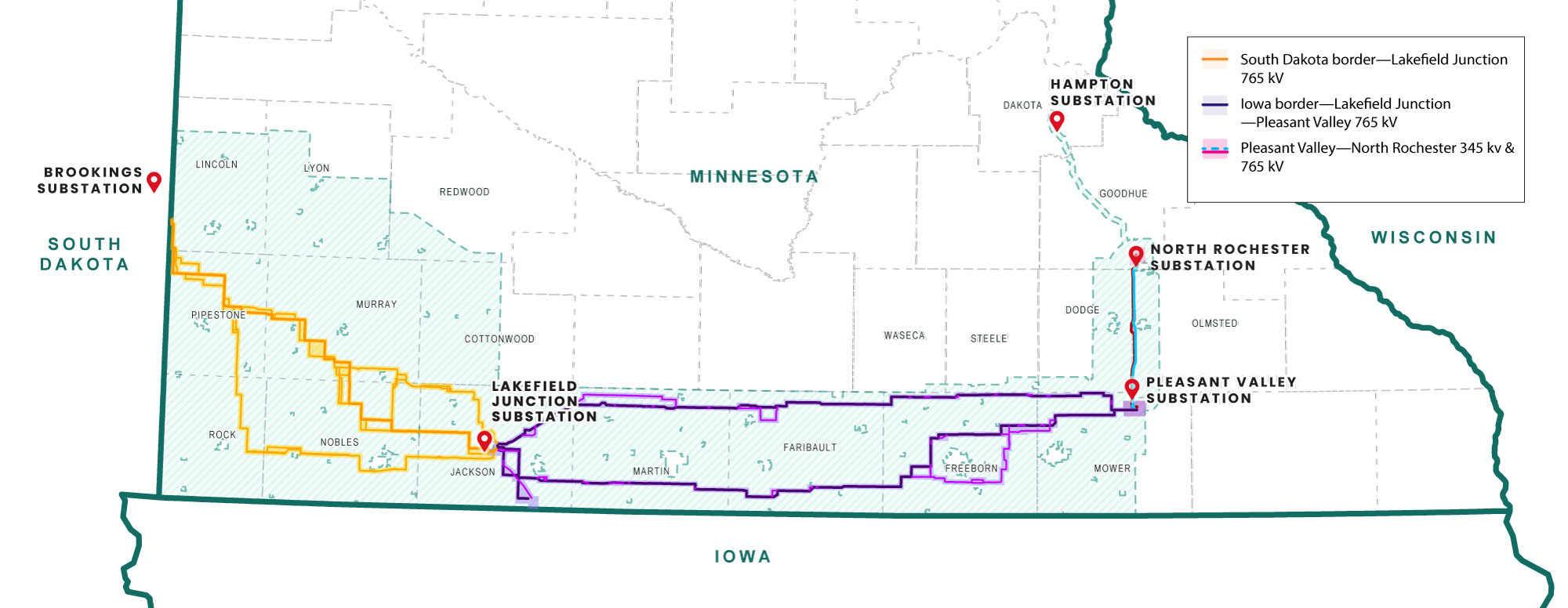 Refined route map